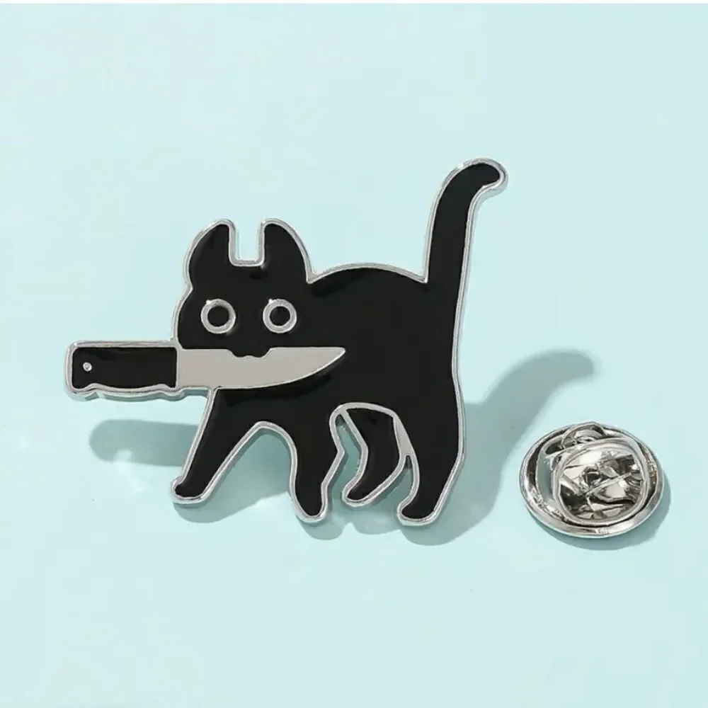 Bad  Kitty Cat Brooch